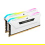 Corsair Vengeance RGB Pro 16GB Kit (2x8GB) DDR4 3200MHz CL16 Memoria RAM DIMM, Color Blanco