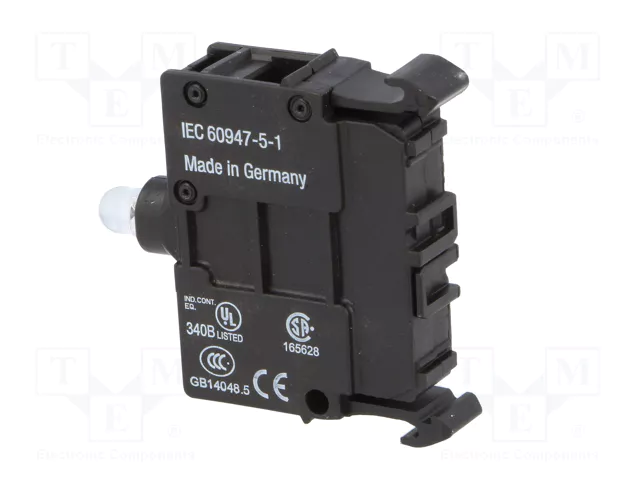 Eaton M22-LEDC-W Elemento LED Negro 12-30V AC/DC IP20