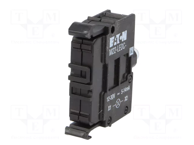 Eaton M22-LEDC-W Elemento LED Negro 12-30V AC/DC IP20