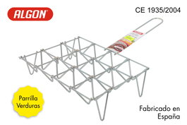 Algon Parrilla Para Verduras 12 Unidades 35x55 cm Zinc (5 Unidades)