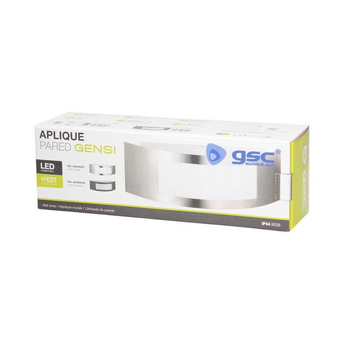 GSC Evolution Aplique de pared Gensi Gris antracita E27