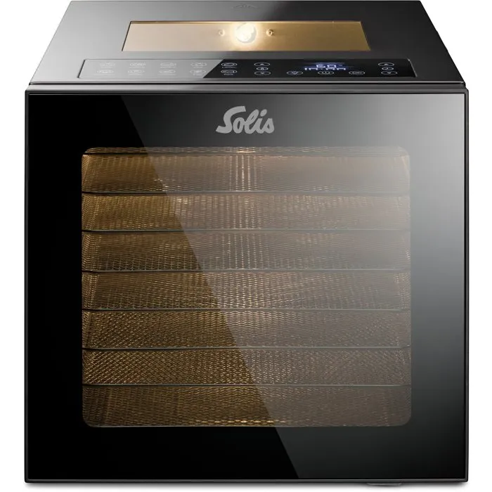 Solis Vita Dry Food Deshidratador de Alimentos - 8 Niveles, Control de Temperatura, Temporizador de 48 Horas