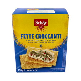 Schar Biscotes Croccanti Fette Pan Crujiente 150Gr