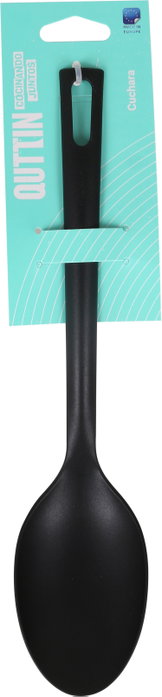 Quttin Cuchara de Nylon Negra 29x6cm (Pack de 24 unidades)身weight_g:830.0
