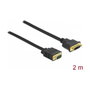 DeLOCK Cable Adaptador DVI 24+5 Hembra a VGA Macho 2 m
