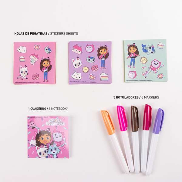 Cerdá Diy Set Mochila Gabby's Dollhouse 30.0 x 38.0 x 14.0 cm Edad Mínima Recomendada: 3 Años