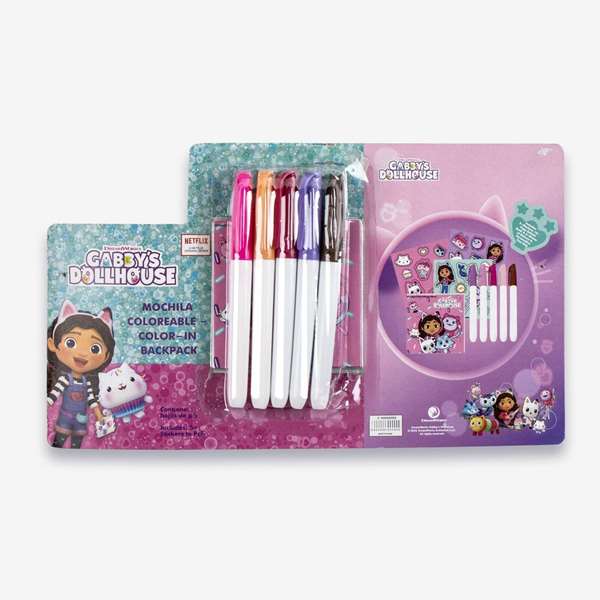 Cerdá Diy Set Mochila Gabby's Dollhouse 30.0 x 38.0 x 14.0 cm Edad Mínima Recomendada: 3 Años