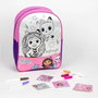 Cerdá Diy Set Mochila Gabby's Dollhouse 30.0 x 38.0 x 14.0 cm Edad Mínima Recomendada: 3 Años