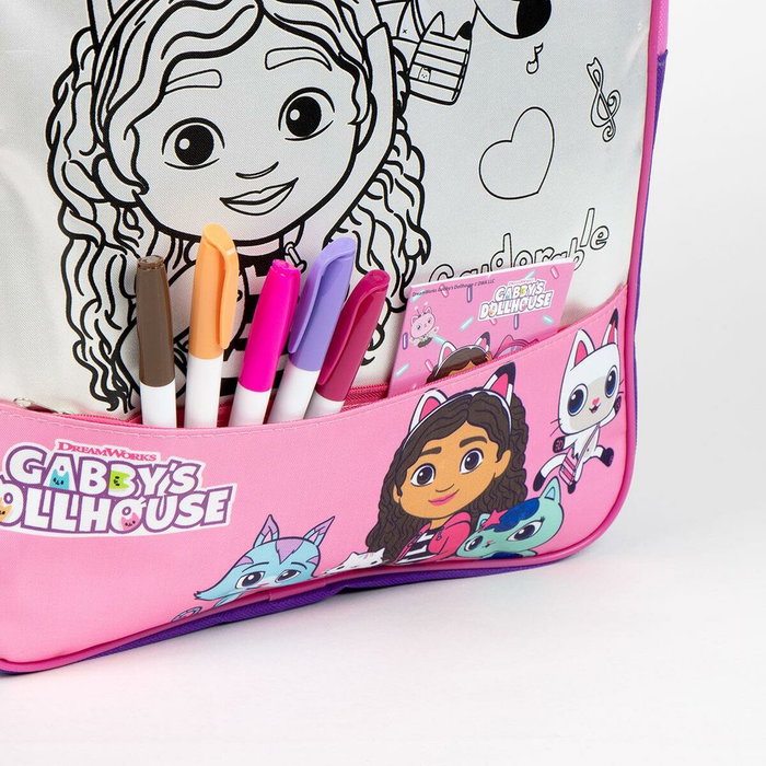 Cerdá Set Mochila DIY La Casa de Muñecas de Gabby