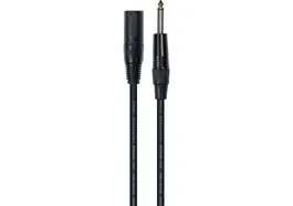 YELLOWCAB Cable de 1 Metro de Largo Jack Mono Macho a XLR Macho