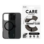 PanzerGlass CARE™ Smokey Case MagSafe para iPhone 16 Pro, Negro