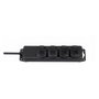 Brennenstuhl Regleta de 4 tomas IP44 con cable de 2m Negro BN-1159960