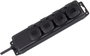 Brennenstuhl Regleta de 4 tomas IP44 con cable de 2m Negro BN-1159960