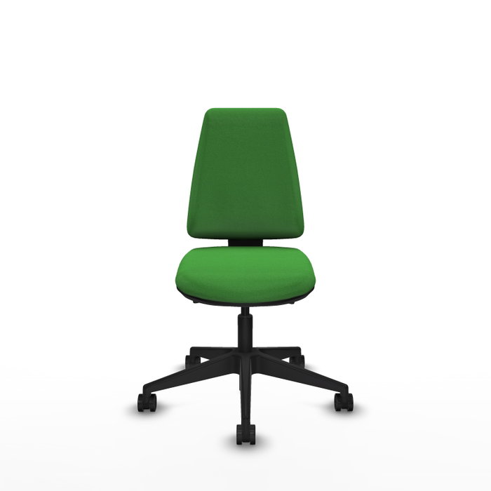 PIQUERAS Y CRESPO Silla de oficina Elche Verde sin brazos