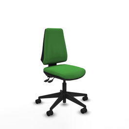PIQUERAS Y CRESPO Silla de oficina Elche Verde sin brazos