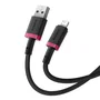 Baseus Dura Cable de Carga Rápida Lightning a USB-C 1 m Negro