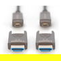 Digitus Cable HDMI AOC Híbrido Fibra Óptica 4K desmontable 10m Negro