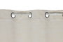 DKD Home Decor Cortina de Poliéster 140x260 Crudo con 8 Anillas