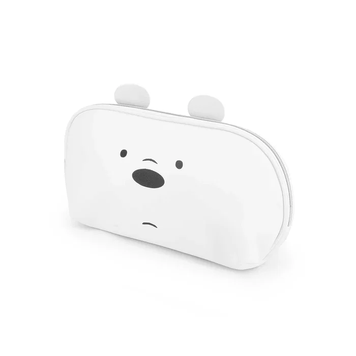 We Bare Bears Somos Osos Neceser Jelly Blanco Gran Capacidad para Cosméticos y Cuidado Personal con Bolsillo Interior Cremallera 18x34x11cm We Bare Bears Somos Osos Neceser Jelly Blanco Gran Capacidad para Cosméticos y Cuidado Personal con Bolsillo Interior Cremallera 18x34x11cm