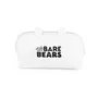 We Bare Bears Somos Osos Neceser Jelly Blanco Gran Capacidad para Cosméticos y Cuidado Personal con Bolsillo Interior Cremallera 18x34x11cm
