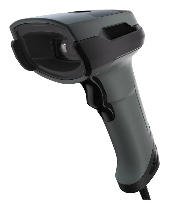 Safescan 330-W Escáner de Códigos de Barras 1D/2D con Soporte y USB-A, Negro/Gris Safescan 330-W Escáner de Códigos de Barras 1D/2D con Soporte y USB-A, Negro/Gris
