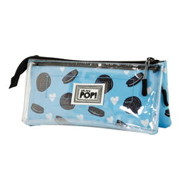 Oh My Pop Estuche Portatodo Triple Clear Crunchy Multicolor