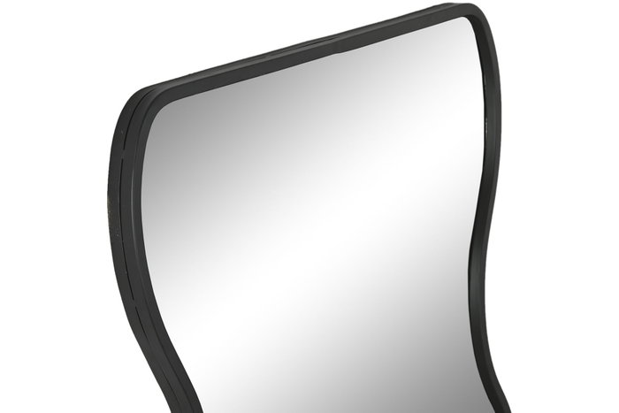 DKD Home Decor Espejo Irregular de Hierro y Cristal Negro 50x150 cm DKD Home Decor Espejo Irregular de Hierro y Cristal Negro 50x150 cm