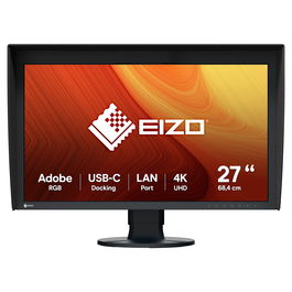 Eizo ColorEdge CG2700X Monitor Profesional 68.6 cm (27") 4K UHD 3840x2160 IPS 10-bit HDR USB-C 94W HDMI DP Calibración Hardware