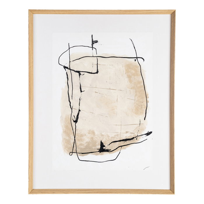 Cuadro Pintura Abstracto 2/M 82 X 4 X 104 cm (Set de 2)