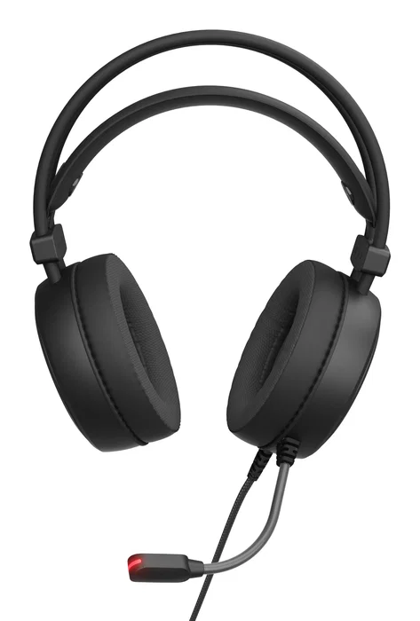 Genesis Auriculares Gaming NEON 613 G2 Diadema Circumaural Negro con Cable USB y 3.5mm, Micrófono Boom, Iluminación RGB, Control de Volumen