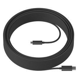 Logitech 939-001799 Cable USB A a USB C v3.2 Gen 2 (3.1 Gen 2) 10Gbps 10 metros Grafito