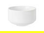 Vessia Bowl Apilable Porcelana Blanco 10.5 cm Apto Lavavajillas Microondas 350 ml (Set de 36)