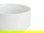 Vessia Bowl Apilable Porcelana Blanco 10.5 cm Apto Lavavajillas Microondas 350 ml (Set de 36)