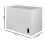 Cecotec Bolero CoolMarket Chest 249P White E