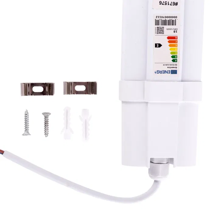 HO Tubo LED Enlazable IP65 HO-FSG-001-0.6M-W 18W 1914Lm 4000K 60Cm 40.000H