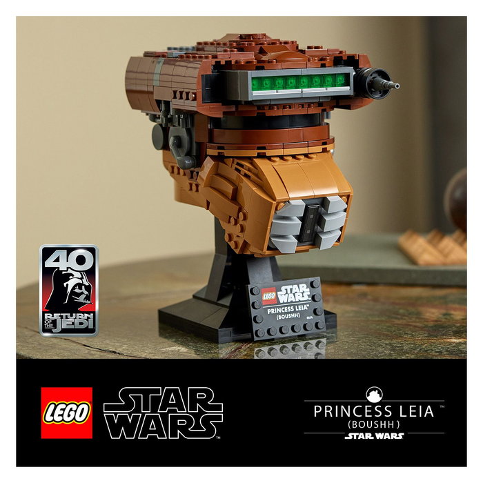 LEGO 75351 Star Wars Casco Princesa Leia Boushh 670 Piezas