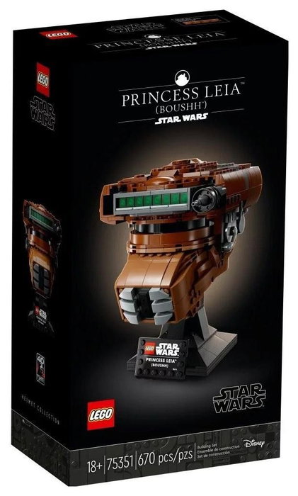LEGO Star Wars Casco de la Princesa Leia (Boushh) 75351 LEGO Star Wars Casco de la Princesa Leia (Boushh) 75351