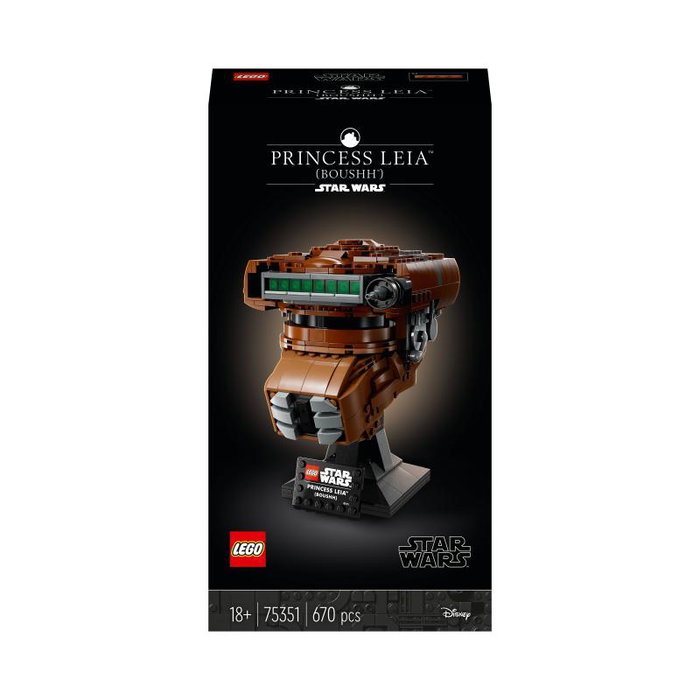 LEGO Star Wars Casco de la Princesa Leia (Boushh) 75351 LEGO Star Wars Casco de la Princesa Leia (Boushh) 75351