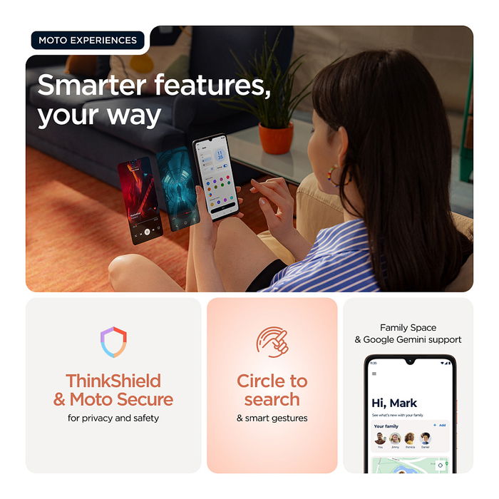Motorola moto G06 4GB RAM 256GB Arabesque