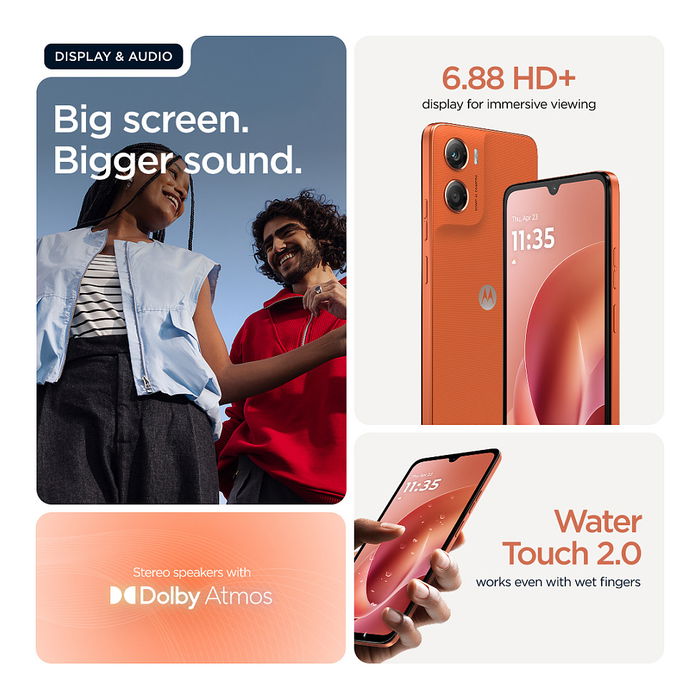 Motorola moto G06 4GB RAM 256GB Arabesque