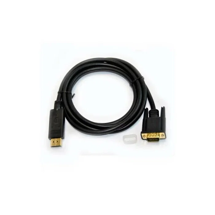 Generico Cable DisplayPort macho a VGA macho 5 metros Negro Generico Cable DisplayPort macho a VGA macho 5 metros Negro