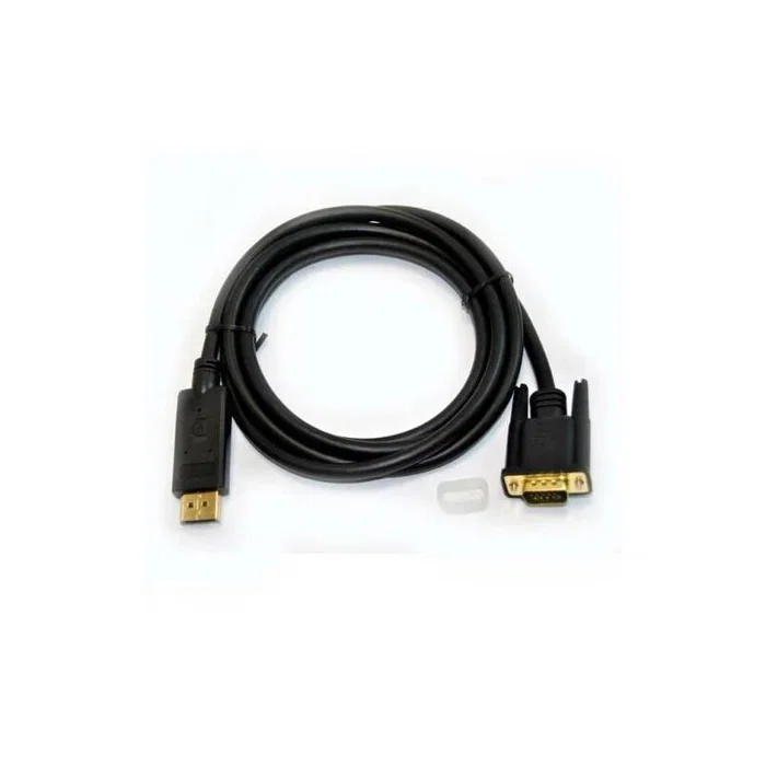 Genérico Cable Adaptador DisplayPort Macho a VGA Macho 5 Metros, Soporta 1080p/1920x1200, Negro