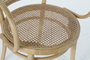 DKD Home Decor Silla Horeca Medallon fuyan 58x79.5x58 cm Olmo Ratan Natural