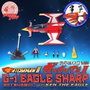Ramen Toy Gatchaman II G-1 Eagle Sharp & Ken the Eagle Figura con Vehículo 1/24