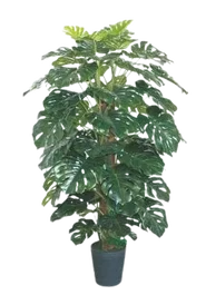 DKD Home Decor Planta Monstera Verde