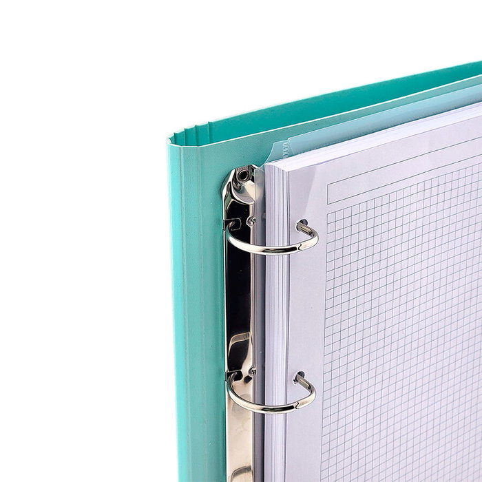 LOVELY STORY Carpeta Blubble Tea Capibara 28x32x3,8cm con 4 Anillas y Goma