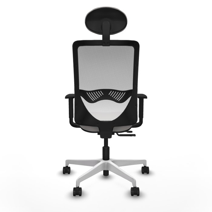 PIQUERAS Y CRESPO Silla de oficina Zulema Blanca con Mecanismo Sincro/Traslack PIQUERAS Y CRESPO Silla de oficina Zulema Blanca con Mecanismo Sincro/Traslack