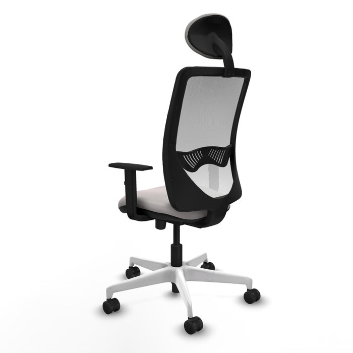 PIQUERAS Y CRESPO Silla de oficina Zulema Blanca con Mecanismo Sincro/Traslack PIQUERAS Y CRESPO Silla de oficina Zulema Blanca con Mecanismo Sincro/Traslack