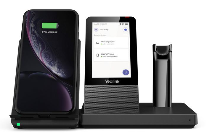Yealink WH67 WH66 WH6X Base UC Workstation con Pantalla Táctil LCD 4 Pulgadas 480 x 800, USB 3.0, Bluetooth 4.2, DECT 120m, Auriculares Inalámbricos, Compatible con Microsoft Teams Yealink WH67 WH66 WH6X Base UC Workstation con Pantalla Táctil LCD 4 Pulgadas 480 x 800, USB 3.0, Bluetooth 4.2, DECT 120m, Auriculares Inalámbricos, Compatible con Microsoft Teams