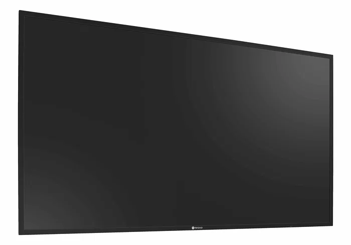 AG Neovo SMQ-4301 Monitor CCTV 4K UHD 43" (109,2 cm) 3840x2160, Montaje en Pared, Negro, EAC, UKCA, Altavoces, VESA, Puertos HDMI/DVI/VGA